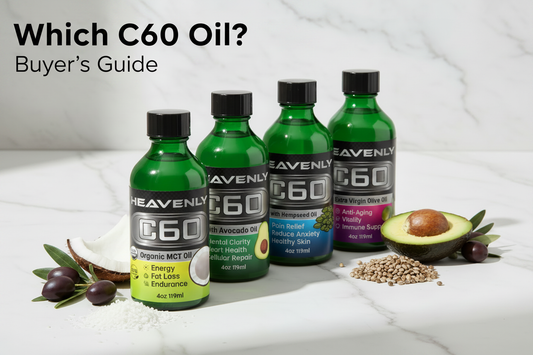 How to Choose the Right C60 Oil: Olive, Avocado, MCT, or Hempseed