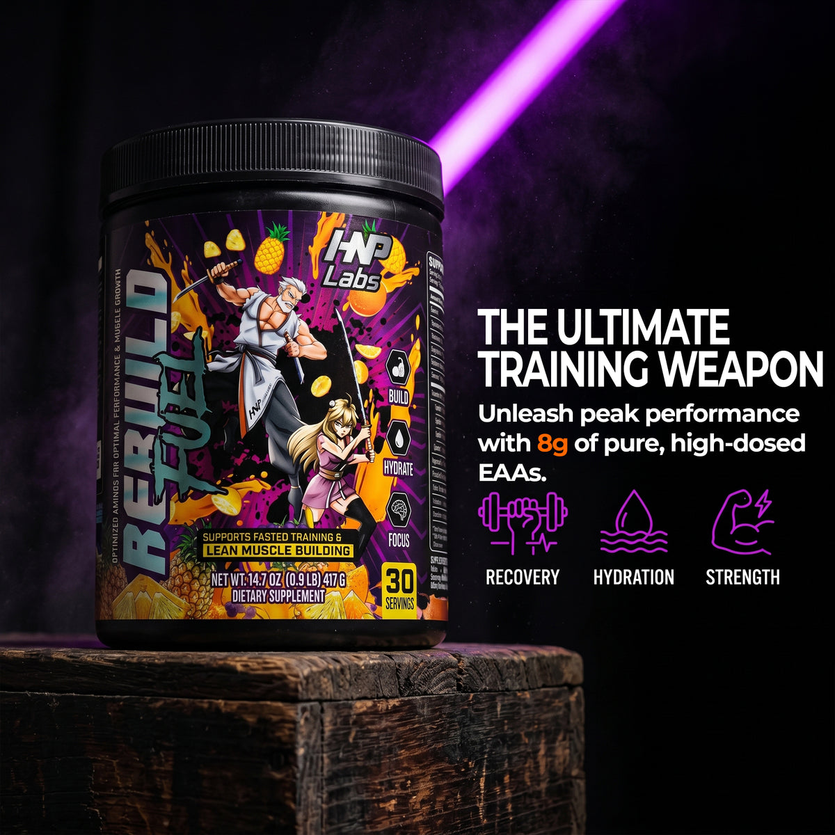 Rebuild Fuel – Essential Amino Acid Formula for Muscle Growth & Performance