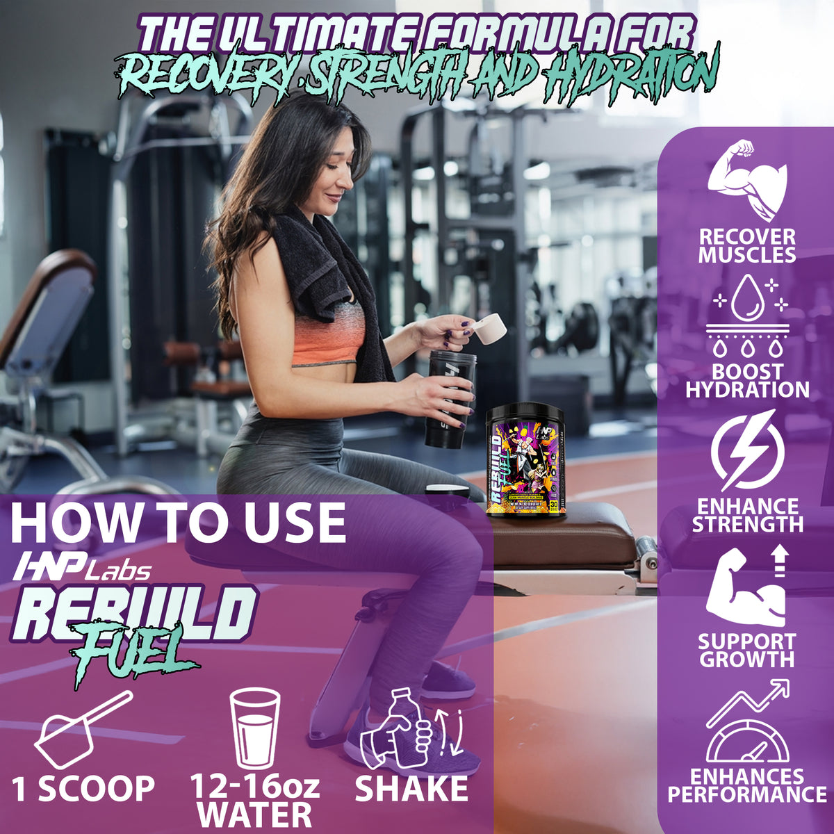 Rebuild Fuel – Essential Amino Acid Formula for Muscle Growth & Performance