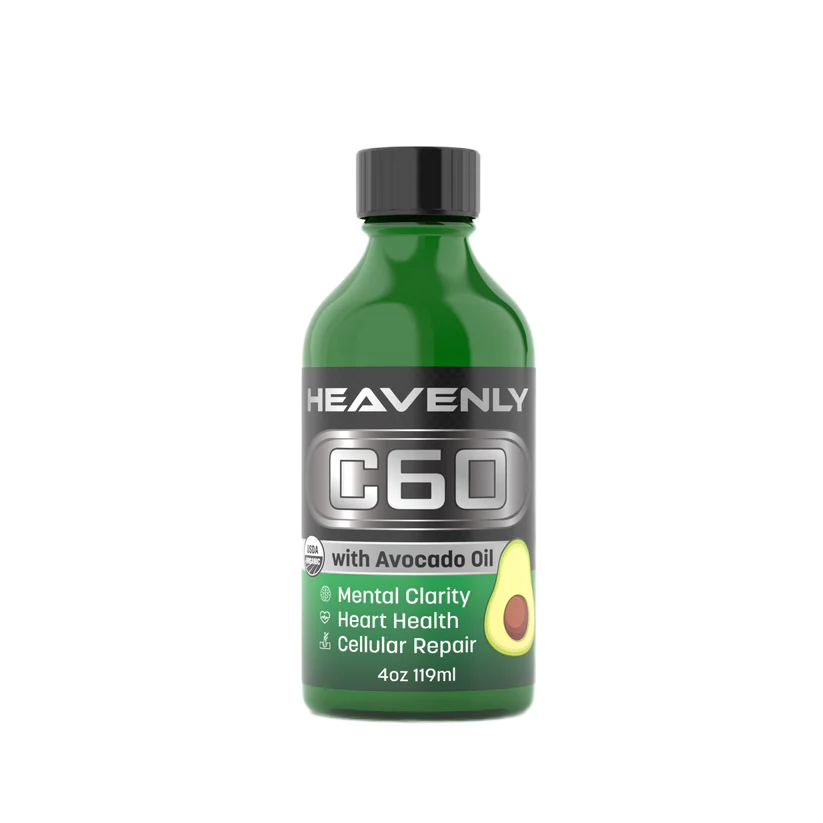 1 Bottle · 4oz - Heavenly C60 Avocado Oil
