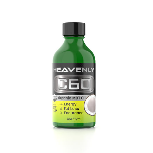 Heavenly C60 MCT Oil Drops – Premium Coconut-Derived Antioxidant Wellness Formula