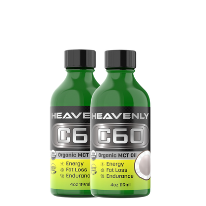 Heavenly C60 MCT Oil Drops – Premium Coconut-Derived Antioxidant Wellness Formula