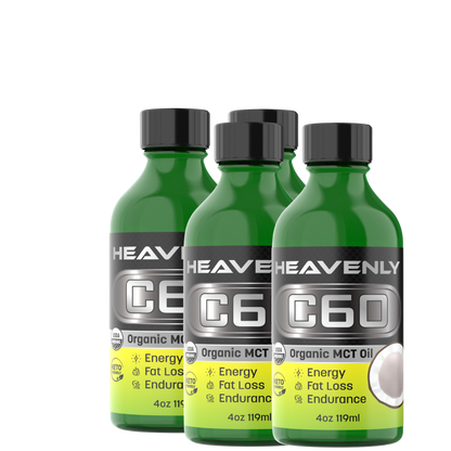 Heavenly C60 MCT Oil Drops – Premium Coconut-Derived Antioxidant Wellness Formula