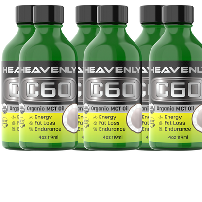 Heavenly C60 MCT Oil Drops – Premium Coconut-Derived Antioxidant Wellness Formula