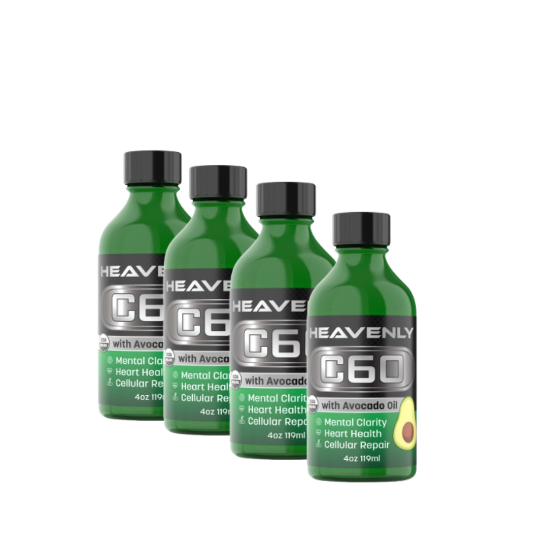 Heavenly C60 Avocado Oil Drops – Organic Antioxidant Wellness Formula