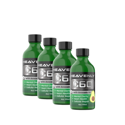 Heavenly C60 Avocado Oil Drops – Organic Antioxidant Wellness Formula