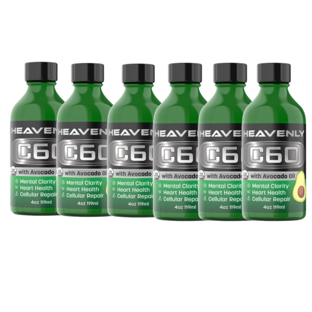 Heavenly C60 Avocado Oil Drops – Organic Antioxidant Wellness Formula