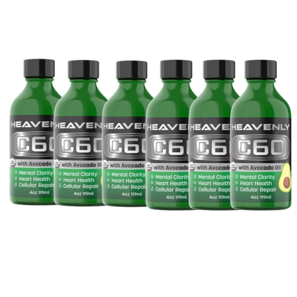 Heavenly C60 Avocado Oil Drops – Organic Antioxidant Wellness Formula